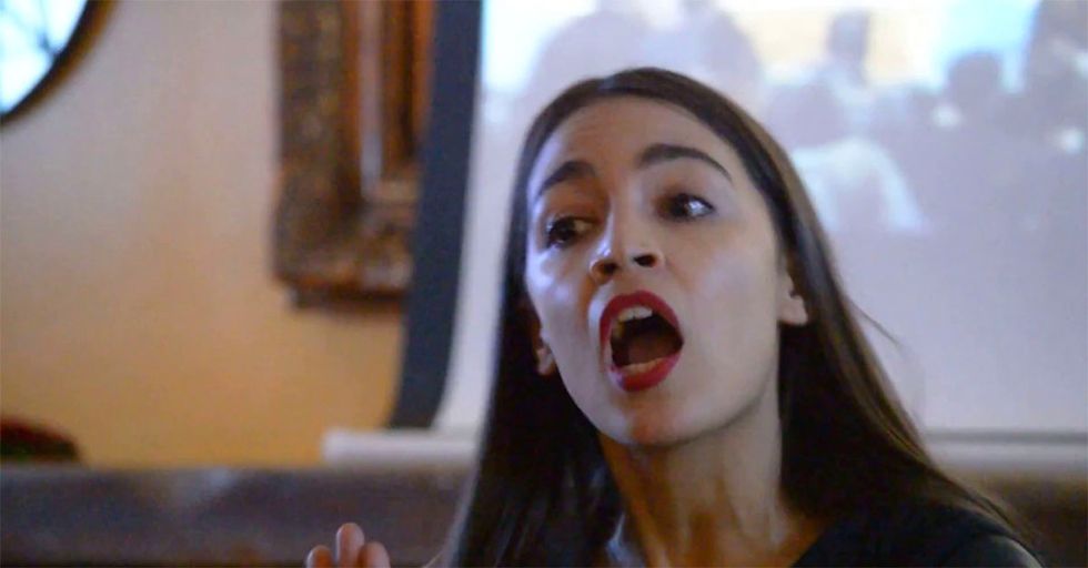 WATCH: Super Genius Alexandria Ocasio-Cortez Compares Berlin Wall to