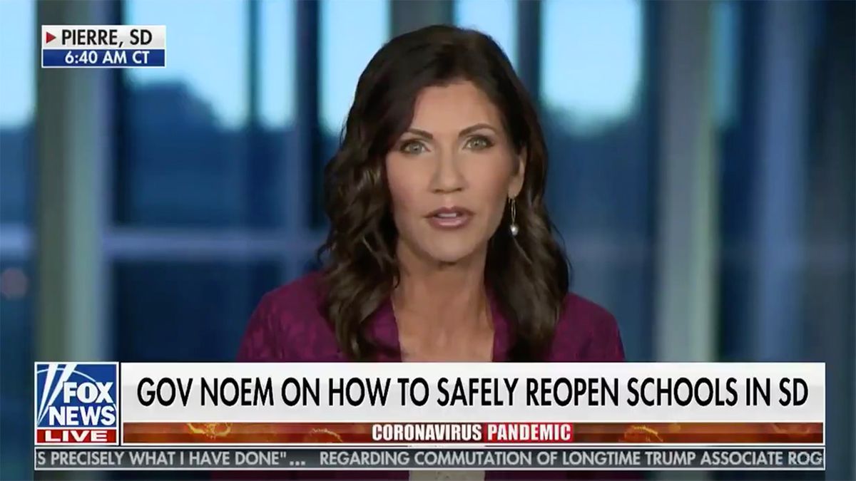 Gov Kristi Noem Says Schools Are Opening In The Fall Louder With Crowder