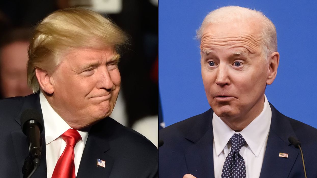 LOL: New poll shows Americans prefer Trump OVER Biden when it comes to "protecting democracy"