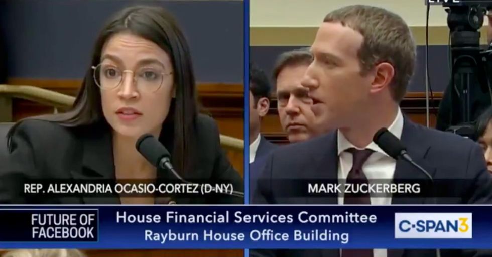 aoc grilling mark zukebergh on crypto currency debate youtube