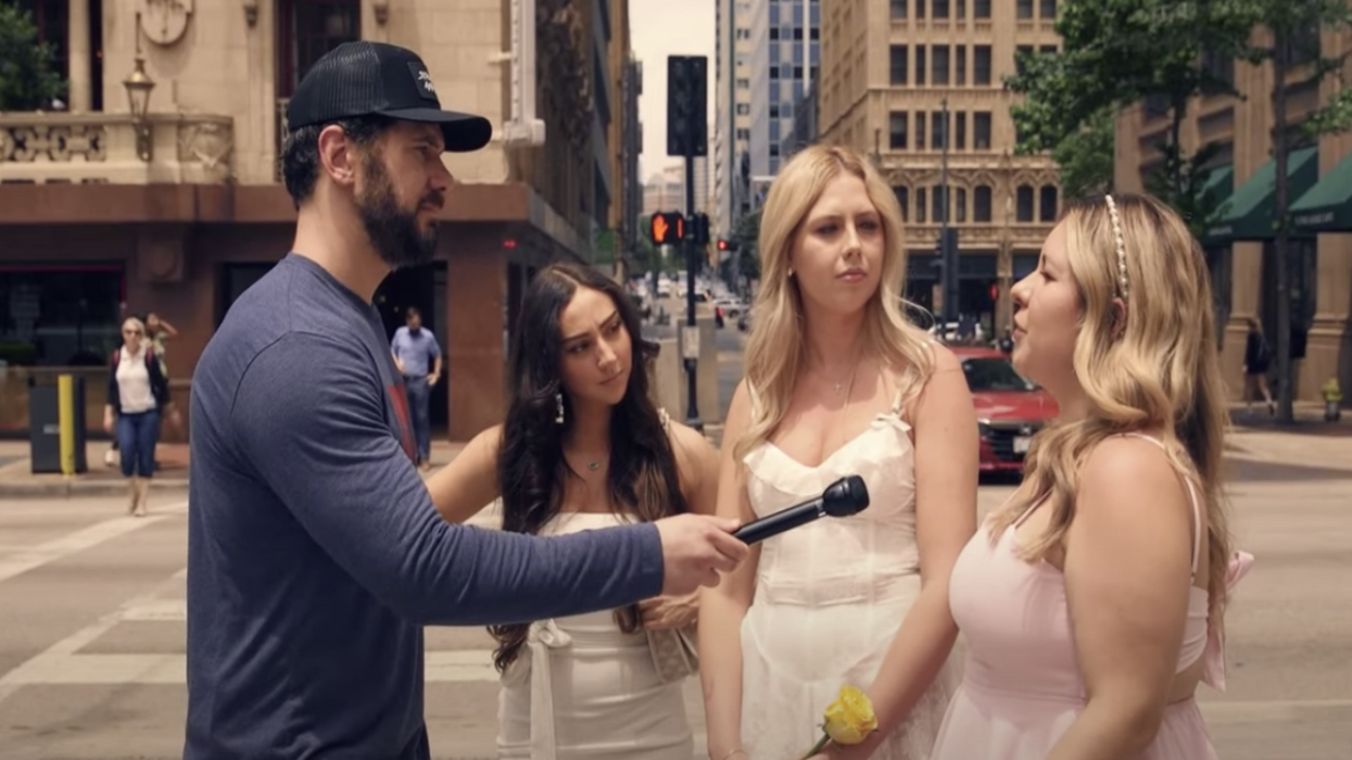 Watch as Crowder gets these Gen-Z chicks to flip for Trump in real time!