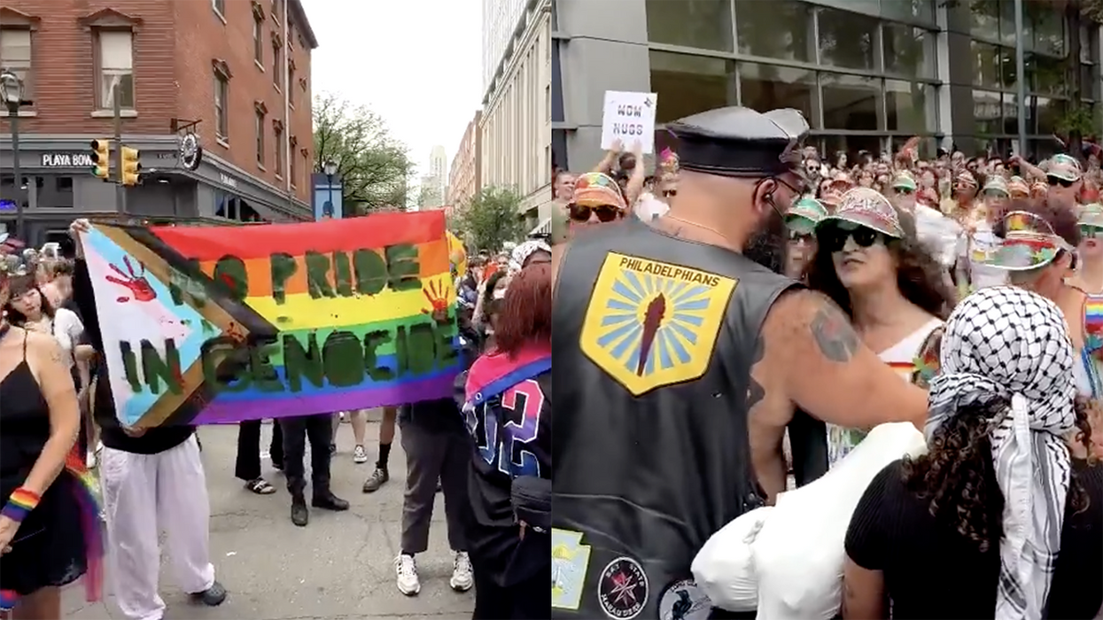 Woke-on-Woke: Pride marchers square up against pro-Palestine progressives blocking their parade route