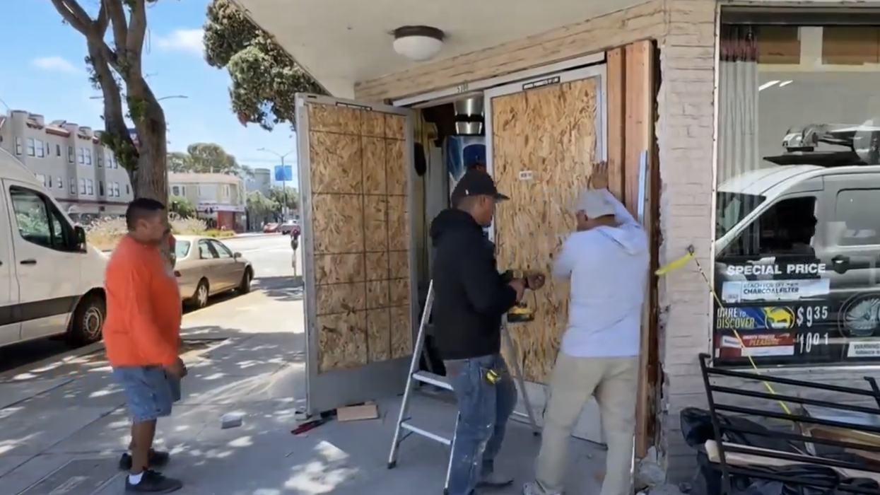 Watch: San Francisco officials victim shames shop owner after FOURTH time store was broke into