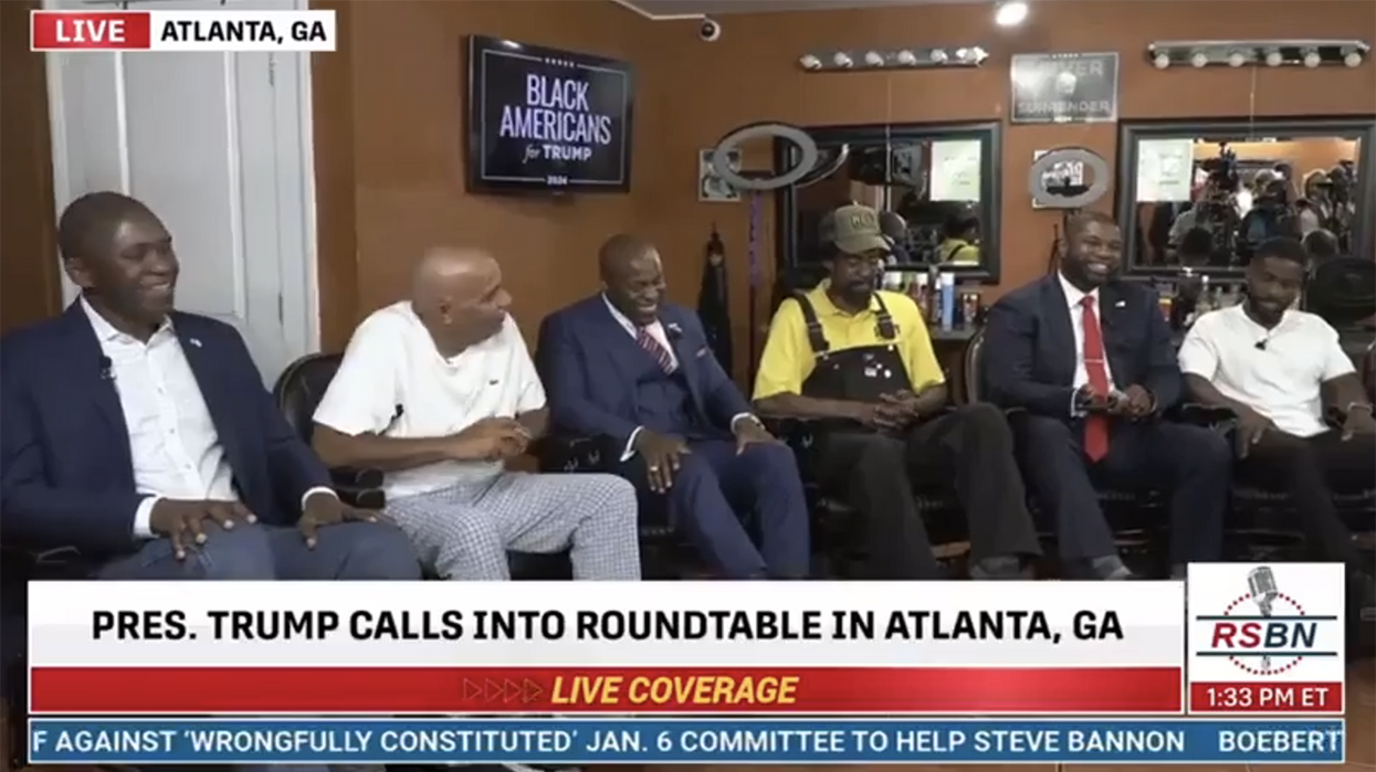 Watch: Atlanta barbershop tells Donald Trump the one thing he can do to GUARANTEE the Black vote