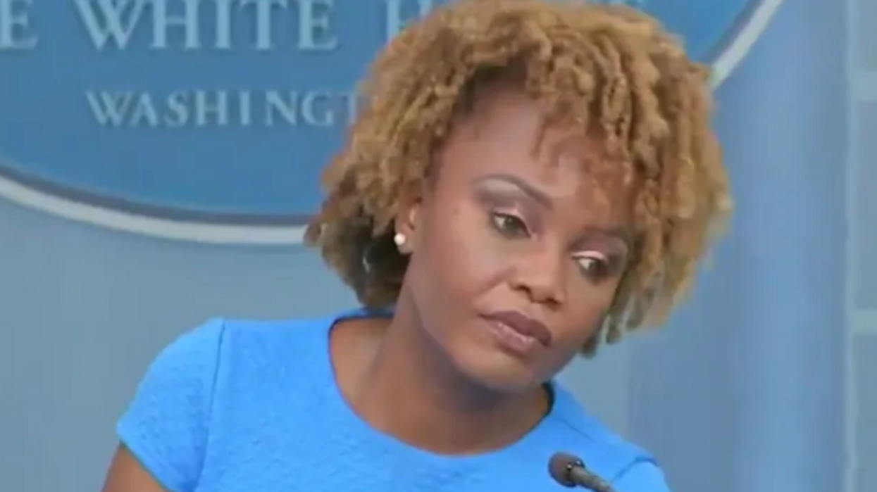 Watch: KJP Forgets To Turn Her Brain On In Press Conference, Struggles To Explain Biden's Silence On Campus Protests