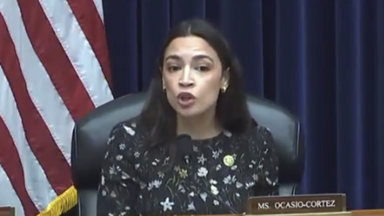 Watch: AOC goes off on a DEI rant during a Congressional hearing that's even silly for her
