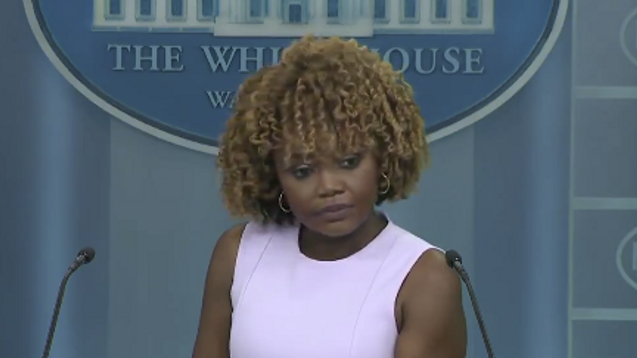 Watch: Sucks to be Karine Jean-Pierre now that these reporters got permission to question Biden's health